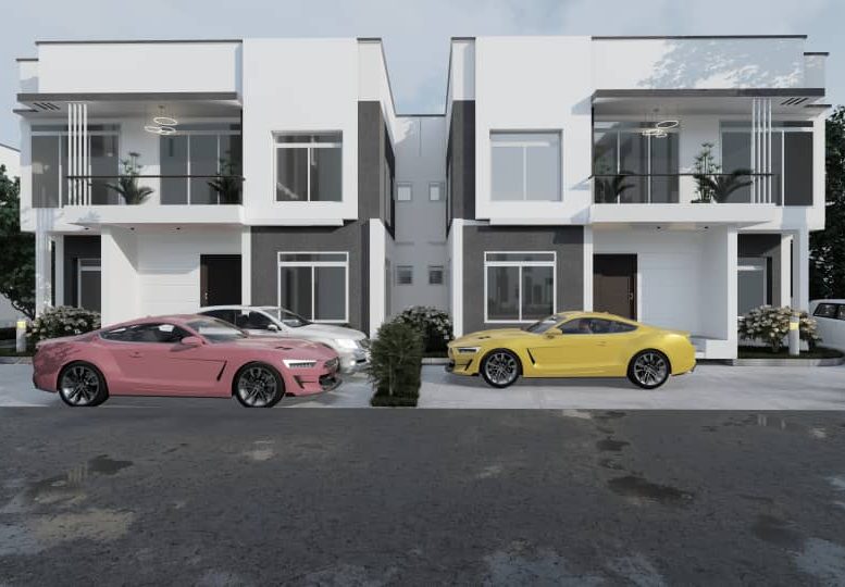 4 Bedroom Duplex (Semi Detached +BQ)